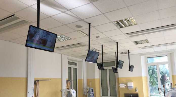 Al Mandic 14 televisori nuovi nel reparto dialisi grazie ad Aned