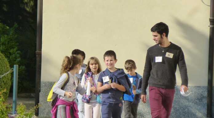 La caccia al tesoro del WWF a Villa Bertarelli fa il pieno di bimbi