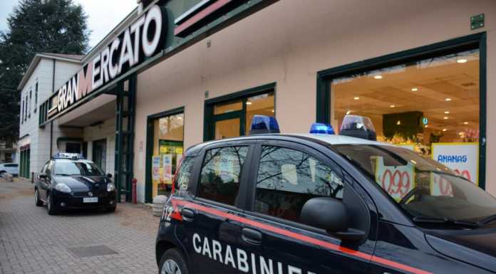 Rapina a mano armata al Gran Mercato di Oggiono
