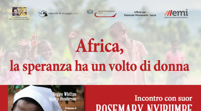 Bambine soldato, il 17 incontro con Suor Rosemary Nyrumbe