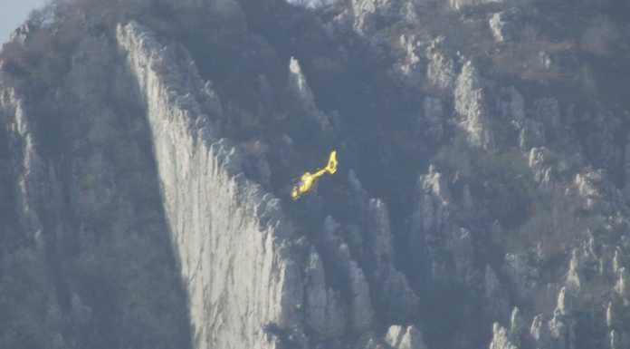 Moregallo, cade sulla Crestina Osa e si infortuna una gamba