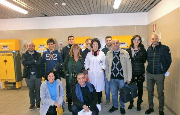 Visita del Comune al centro cottura che fornisce le mense scolastiche