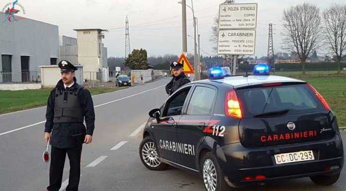 Minaccia i Carabinieri per sottrarsi ad un controllo, arrestato
