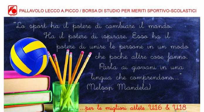 Picco Lecco: cinque borse di studio per le atlete under 16 e 18