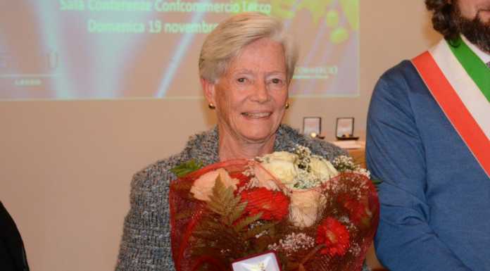 Premiata Diana Mac William, una ‘rosa’ alla fondatrice del Nespolo