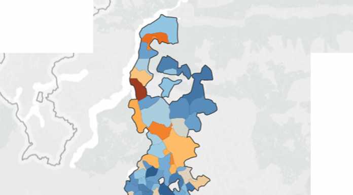 La mappa degli incidenti stradali: a Varenna il tasso più alto di sinistri