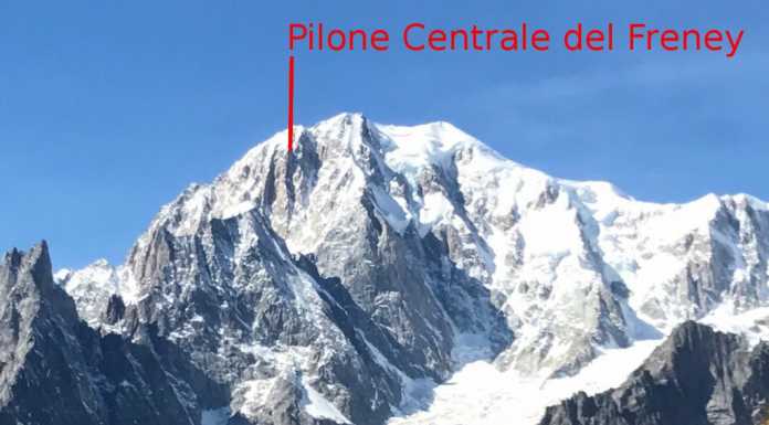 Recuperato il saccone di “Butch” Anghileri sul Pilone Centrale del Freney