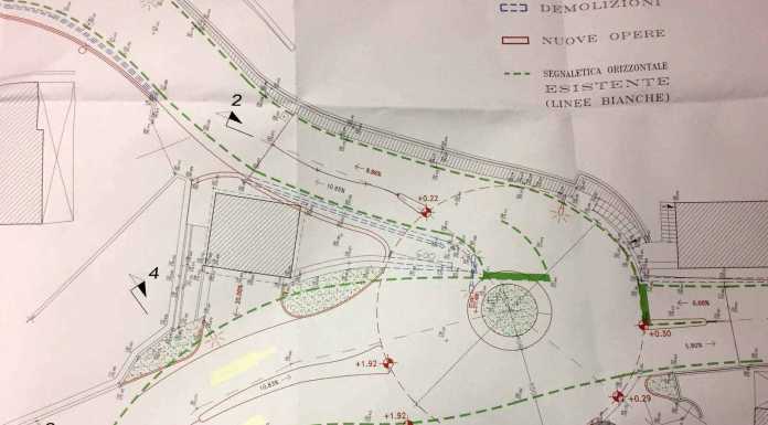 Maggiana. Lavori notturni per il nuovo rondò, la strada resta aperta