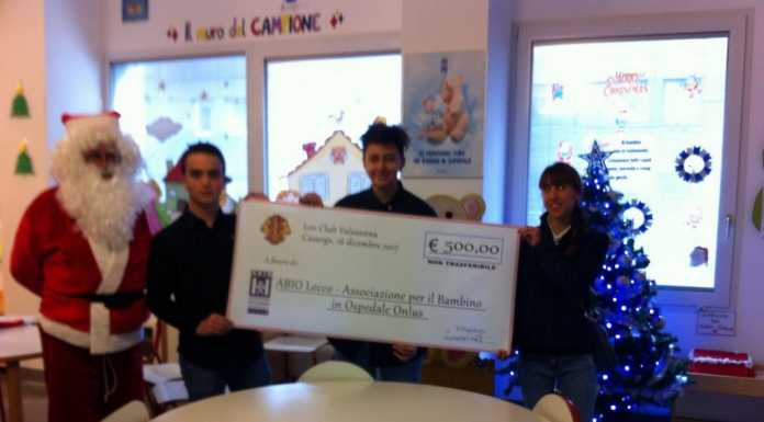 Ospedale. Il dono del Leo Club Valsassina all’associazione Abio