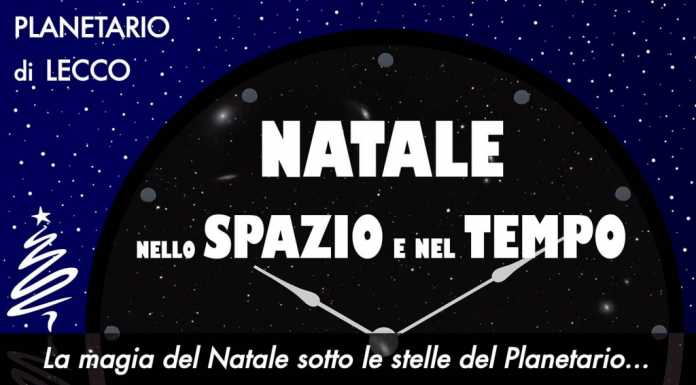 Al Planetario. Tante iniziative per “un Natale nello Spazio e nel Tempo”