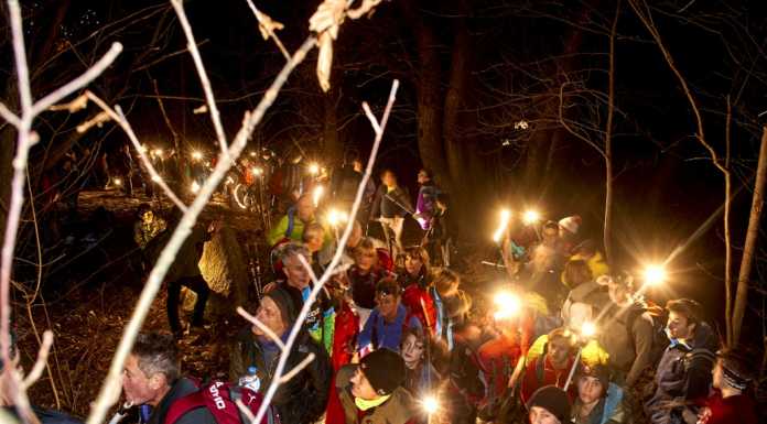 Successo per la fiaccolata al Manavello targata Gal Luzzeno