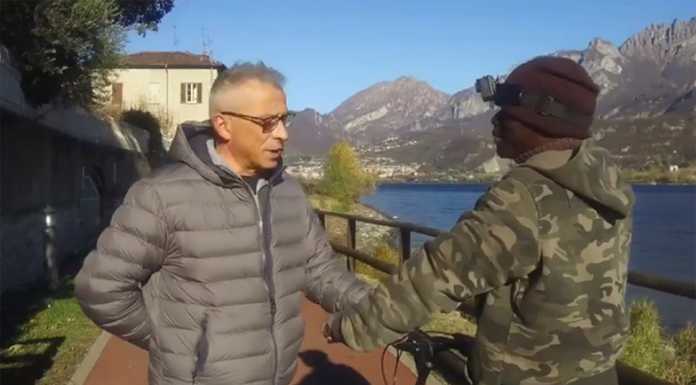 Ciclabile vietata ai migranti? Pescate finisce in un video su La Stampa