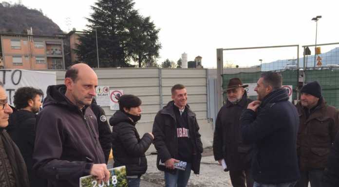 Lecco-Bergamo, nuovo sit-in del Comitato di Chiuso al cantiere