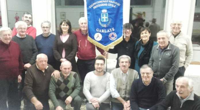Garlate. Protezione Civile in festa, premiati Cavalli e Pasquini