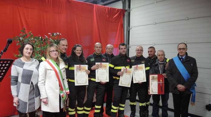 Lecco. I Vigili del Fuoco in festa per la loro patrona Santa Barbara