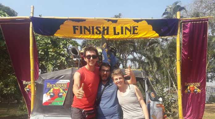 Primaluna. Domeneghetti al traguardo della Rickshaw Run: “Grazie India”