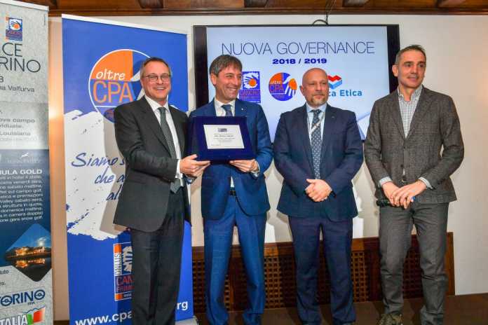 Da sinistra, Carlo Bonomi, Fabrizio Sala, Antonio Bertesaghi e Plinio Vanini