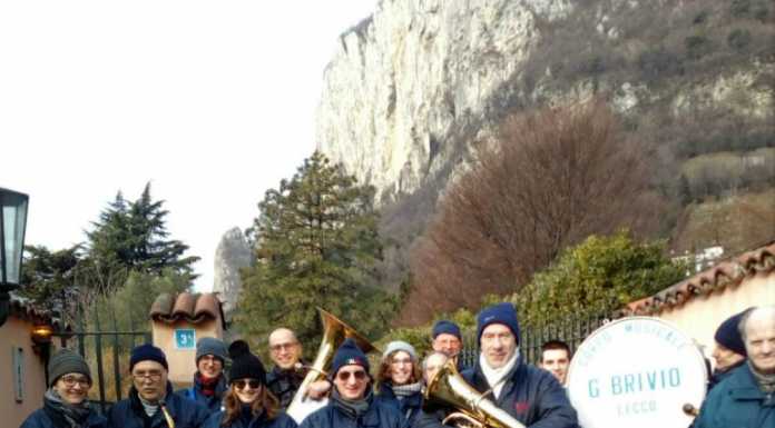 Rancio, il Corpo Musicale G. Brivio si esibisce per le vie del rione