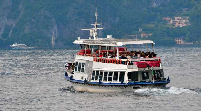Varenna, accordo con NaviComo, sconti sui battelli per i residenti Battello Lago Como