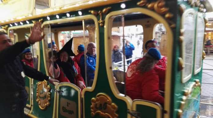 La Befana a Lecco arriva col trenino: la festa alla Meridiana con LTM