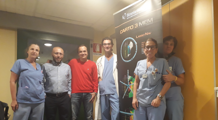 Al Manzoni il primo corso ‘live’ su set-up di sala e fibrillazione atriale