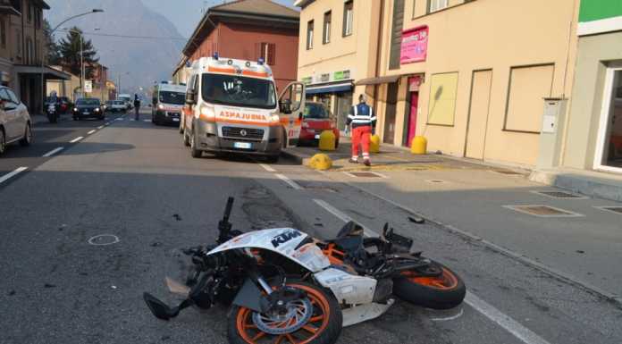 Ponte Vecchio. Scontro auto-moto, in due all’ospedale