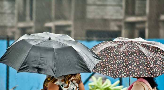 Fine settimana caratterizzato da pioggia e temporali