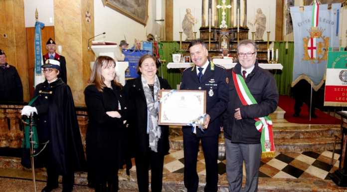 PL in festa per S. Sebastiano, encomio solenne al comandante Morizio