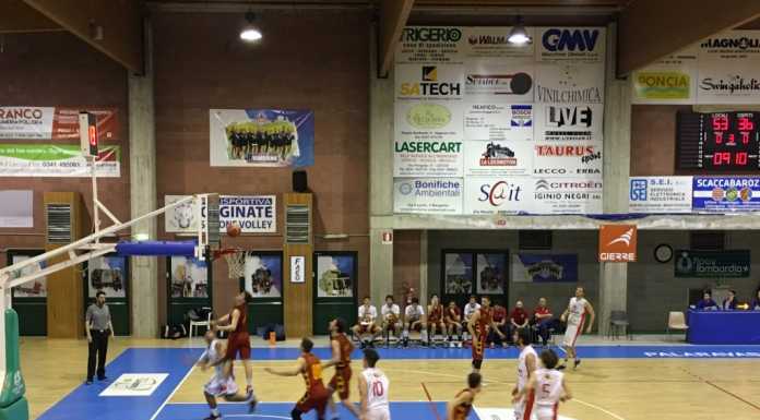 Basket Csilver. Calolzio precisissima, annichilita Segrate