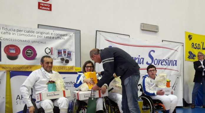 Scherma paralimpica. Podio per Valsecchi e Cogorni a Castellone