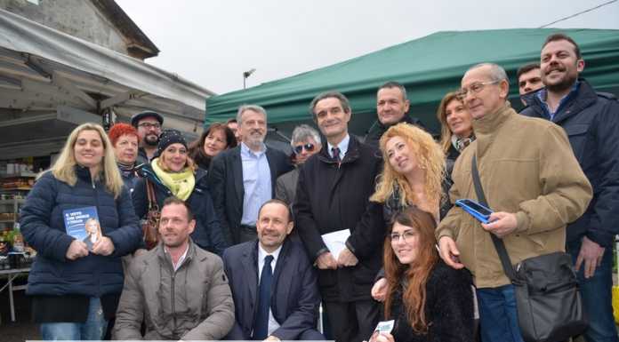 Elezioni. Fontana a Lecco: “Immigrazione controllata e più legalità”