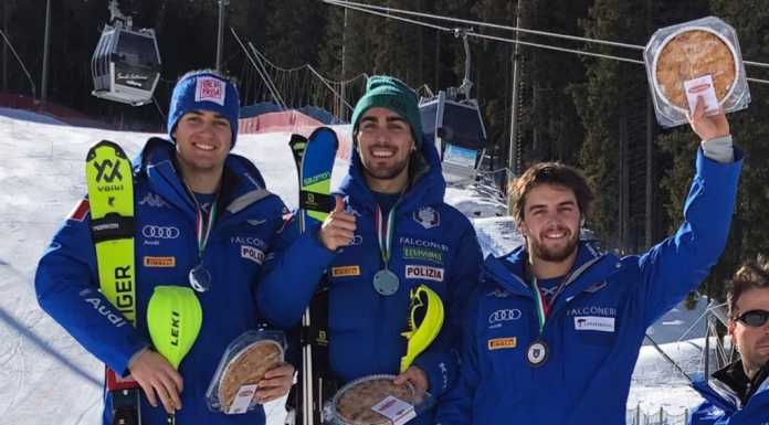 Tommy Sala (SC Lecco) vince lo Slalom Fis di Santa Caterina