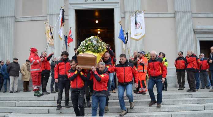 L’addio al volontario del Soccorso Alpino Giovanni Giarletta: “Ti ricorderemo sempre”