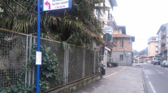 Calolzio. Chi ha fatto sparire la pensilina del bus di corso Europa?