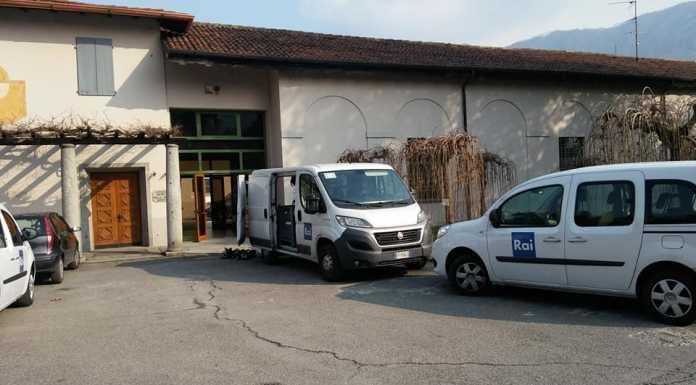 Una troupe della Rai a Garlate. Il Museo della Seta si trasforma in un set