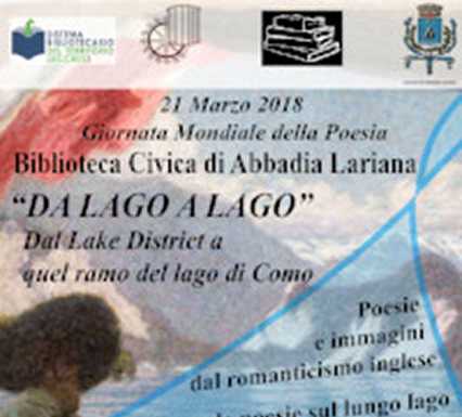 Il 21 marzo Abbadia festeggia la Giornata Mondiale della Poesia