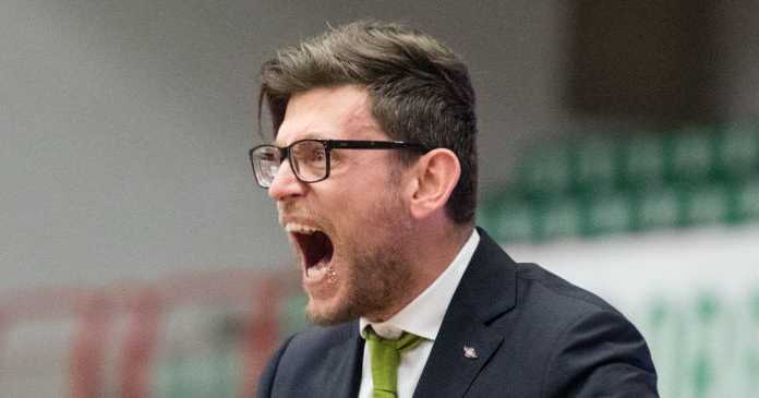 Basket Serie A2. Andrea Bonacina allenatore del mese di Febbraio