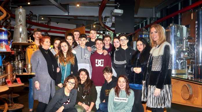 Il “caffè a lezione” per una trentina di studenti del Cfpa di Casargo