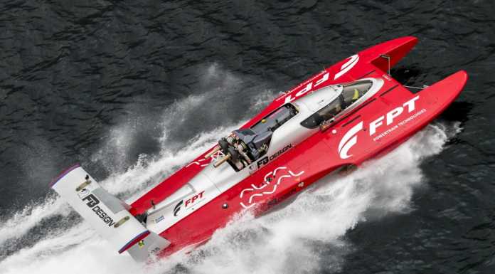 A Lecco il nuovo record, Fabio Buzzi vola sull’acqua a 277Km/h