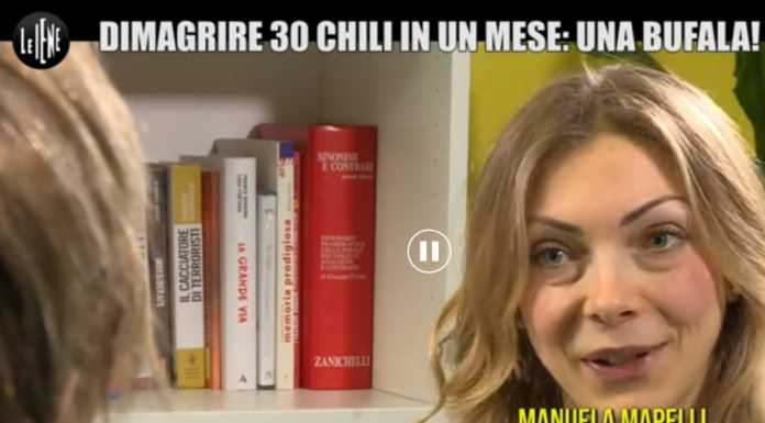 La nutrizionista Manuela Mapelli alle Iene con Nadia Toffa sul caso Choco Lite