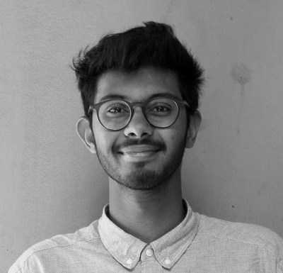 Il regista Vashish Soobah con il Coe al Festival del Cinema Africano