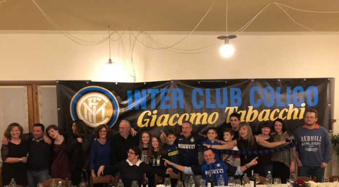 Colico: cena sociale per l’Inter Club, in tanti alla serata