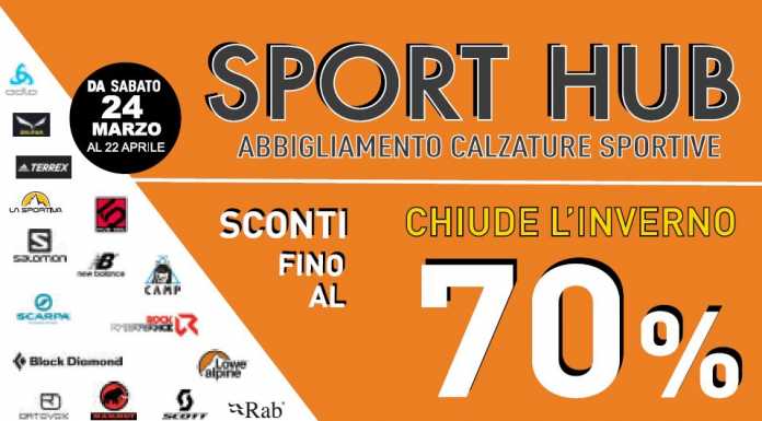 Sport Hub, vendite straordinarie per la chiusura di stagione