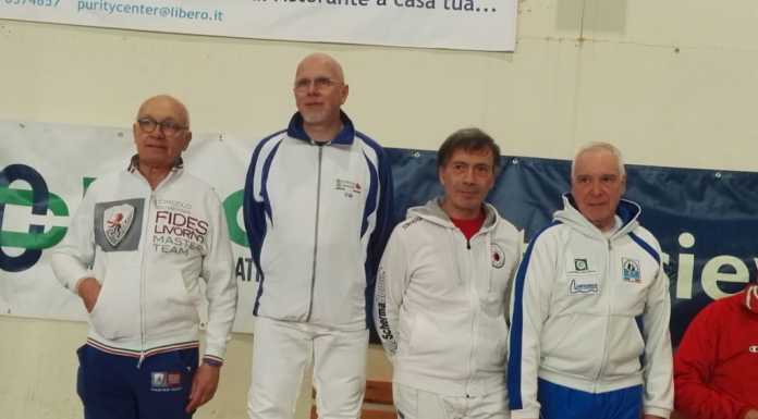 Scherma. È ancora SuperCarmina nel circuito Master