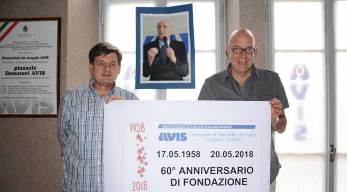 Avis di Mandello, festa per il 60°. “Un lungo cammino insieme”