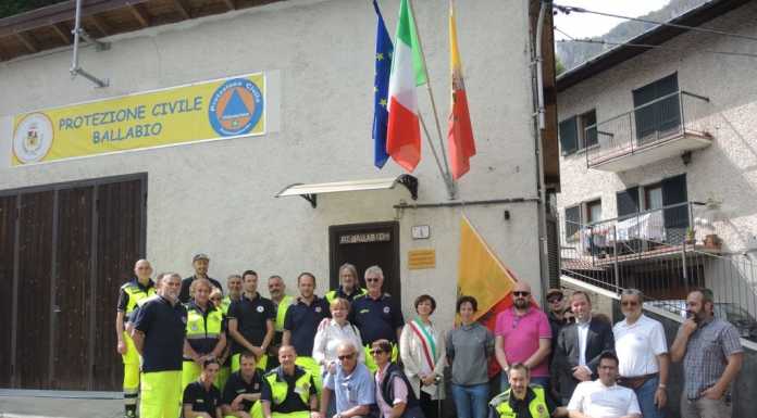 Ballabio, la Protezione Civile intitolata a Pino Pedrazzoli