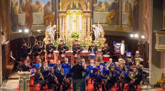 Un bellissimo concerto di Pasqua a Barzio per il Corpo Musicale S. Cecilia