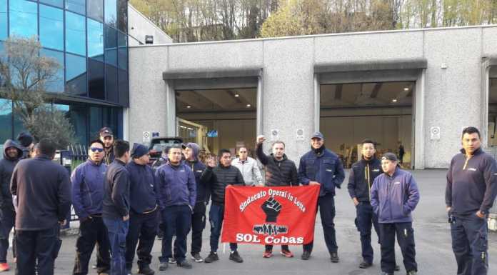 Protestano i corrieri di GLS: “Troppe ore di lavoro e stipendi non equi”