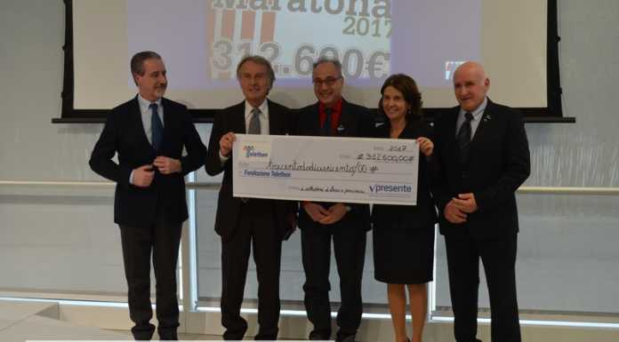 Telethon Lecco festeggia un nuovo record con il presidente Montezemolo