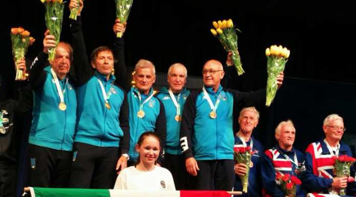 Scherma. Medaglia d’oro negli Europei Masters a squadre per Riccardo Carmina
